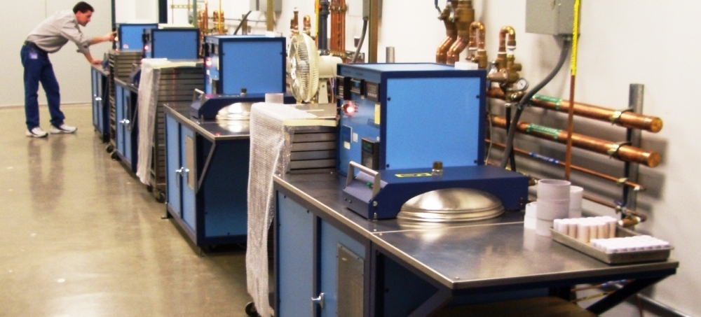 Row of B Furnaces at a customer's facility